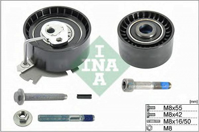 INA 530037909 -  Комплект роликов, зубчатый ремень