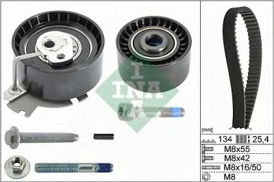 INA 530037910 -  Комплект ремня ГРМ