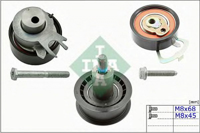 INA 530053809 -  Комплект роликов, зубчатый ремень
