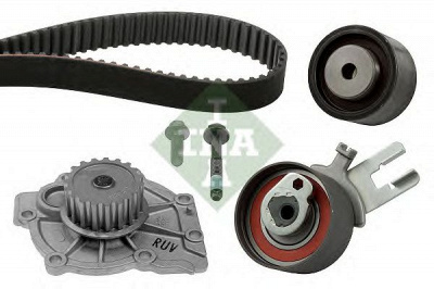 INA 530058230 -  Водяной насос + комплект зубчатого ремня