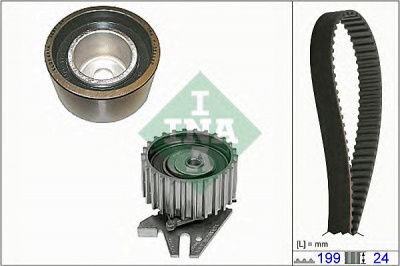 INA 530062510 -  Комплект ремня ГРМ