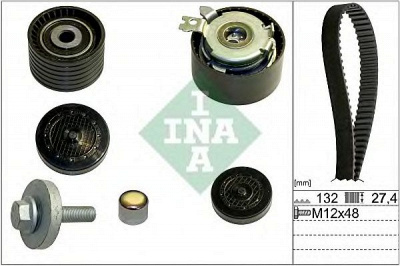 INA 530064010 -  Комплект ремня ГРМ