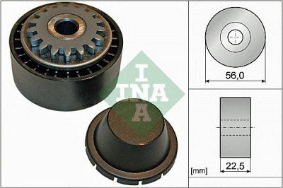 INA 531085410 -  Натяжной ролик, поликлиновой  ремень
