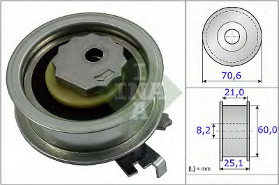 INA 531088210 -  Натяжной ролик, ремень ГРМ