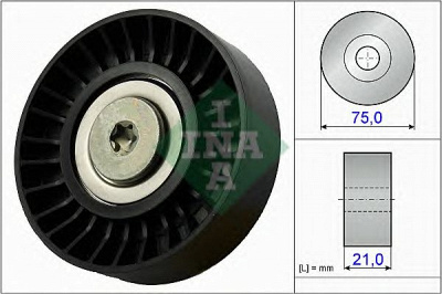 INA 532064710 -  Паразитный / ведущий ролик, поликлиновой ремень