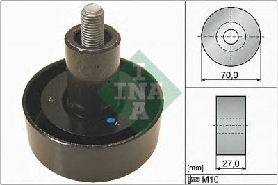 INA 532065710 -  Паразитный / ведущий ролик, поликлиновой ремень