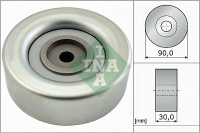 INA 532069310 -  Паразитный / ведущий ролик, поликлиновой ремень