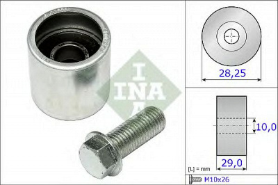INA 532071410 -  Паразитный / Ведущий ролик, зубчатый ремень