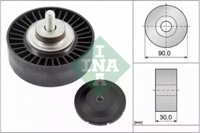 INA 532075210 -  Паразитный / ведущий ролик, поликлиновой ремень