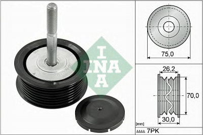 INA 532079210 -  Паразитный / ведущий ролик, поликлиновой ремень