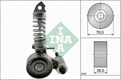INA 533008530 -  Натяжная планка, поликлиновой ремень