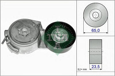 INA 534006910 -  Натяжная планка, поликлиновой ремень