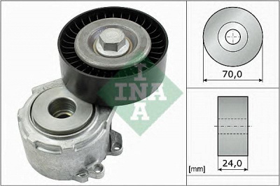 INA 534011020 -  Натяжная планка, поликлиновой ремень