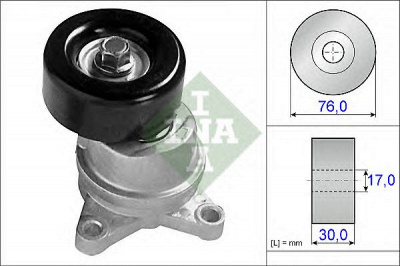 INA 534020010 -  Натяжная планка, поликлиновой ремень