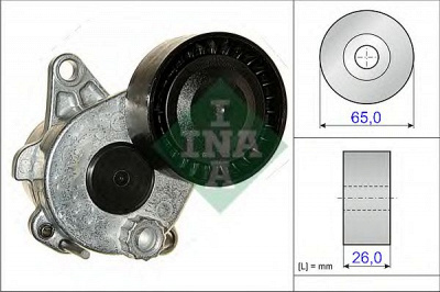 INA 534033610 -  Натяжная планка, поликлиновой ремень