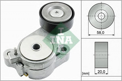 INA 534039610 -  Натяжная планка, поликлиновой ремень