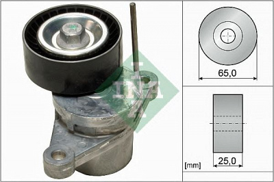 INA 534042710 -  Натяжная планка, поликлиновой ремень