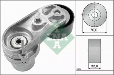 INA 534043310 -  Натяжная планка, поликлиновой ремень