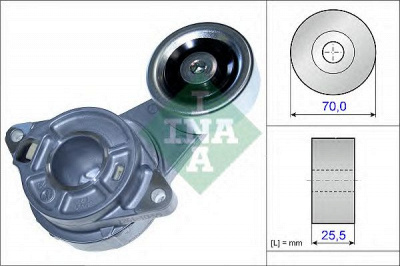 INA 534045810 -  Натяжная планка, поликлиновой ремень