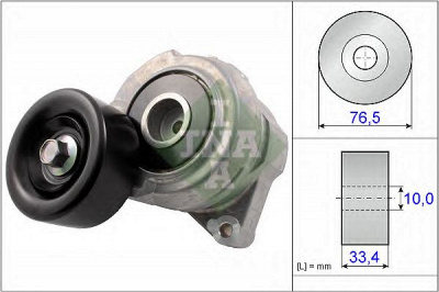 INA 534049310 -  Натяжная планка, поликлиновой ремень