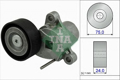 INA 534050710 -  Натяжная планка, поликлиновой ремень