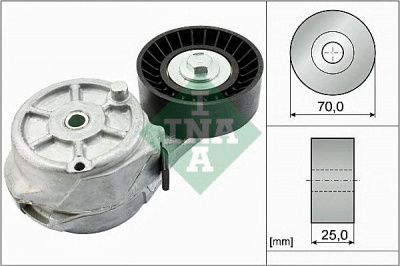 INA 534054710 -  Натяжная планка, поликлиновой ремень