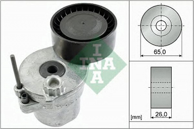 INA 534057010 -  Натяжная планка, поликлиновой ремень