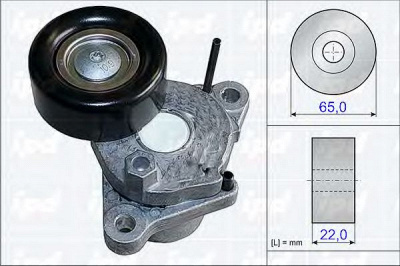 IPD 153837 -  Натяжная планка, поликлиновой ремень