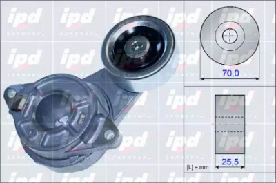 IPD 153879 -  Натяжная планка, поликлиновой ремень