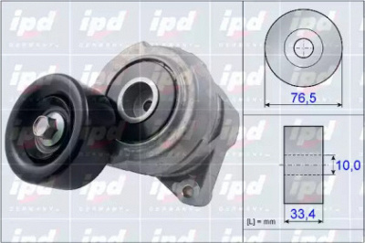 IPD 153908 -  Натяжная планка, поликлиновой ремень