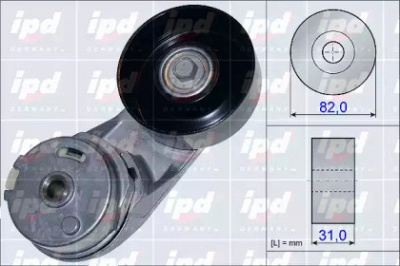 IPD 153995 -  Натяжная планка, поликлиновой ремень