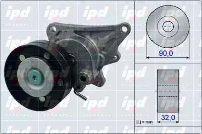 IPD 154011 -  Натяжная планка, поликлиновой ремень