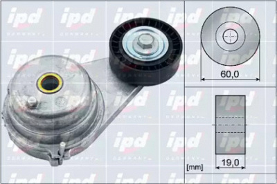 IPD 154077 -  Натяжная планка, поликлиновой ремень