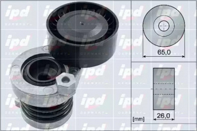 IPD 154095 -  Натяжная планка, поликлиновой ремень