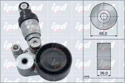 IPD 154126 -  Амортизатор, поликлиновой ремень