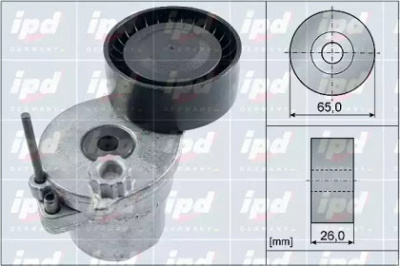 IPD 154153 -  Натяжная планка, поликлиновой ремень