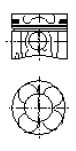 IPSA pi001401 -  Поршень