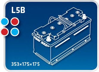 IPSA tm100p -  Стартерная аккумуляторная батарея