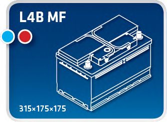 IPSA tm82p -  Стартерная аккумуляторная батарея