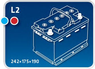 IPSA tmsg60 -  Стартерная аккумуляторная батарея