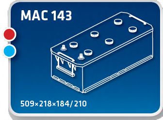 IPSA tpt143 -  Стартерная аккумуляторная батарея
