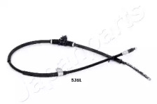 JAPANPARTS bc531l -  Трос, стояночная тормозная система