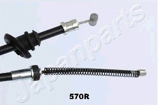 JAPANPARTS bc570r -  Трос, стояночная тормозная система