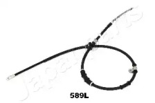 JAPANPARTS bc589l -  Трос, стояночная тормозная система