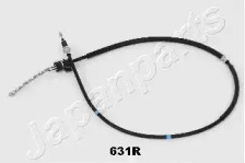 JAPANPARTS bc631r -  Трос, стояночная тормозная система