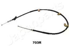 JAPANPARTS bc703r -  Трос, стояночная тормозная система