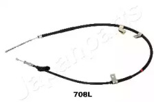 JAPANPARTS bc708l -  Трос, стояночная тормозная система