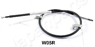JAPANPARTS bcw05r -  Трос, стояночная тормозная система