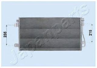 JAPANPARTS cnd093045 -  Конденсатор, кондиционер