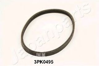 JAPANPARTS dv3pk0495 -  Поликлиновой ремень